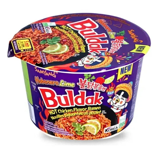 Macarrão Instantâneo Samyang Buldak Habanero Lime Big Bowl 110g