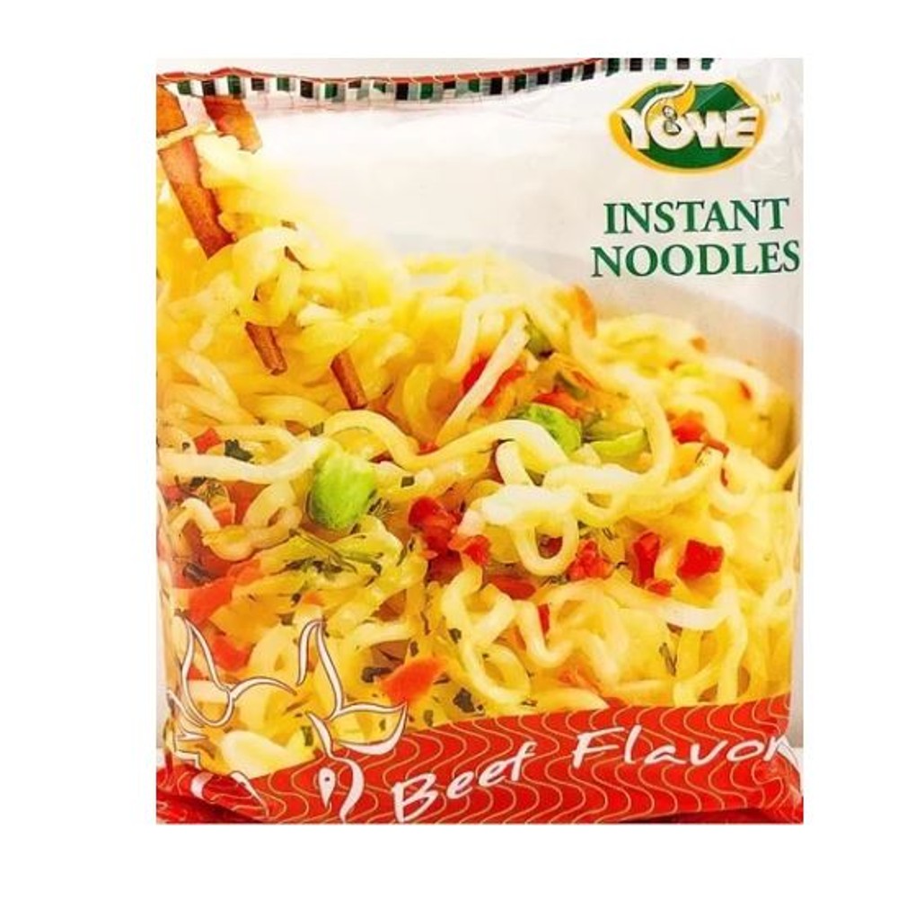 Macarrão Instantâneo Yowe Sabor Carne 60g