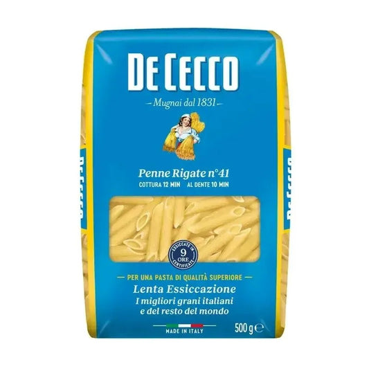 Macarrão Penne Rigate N°41 De Cecco 500g