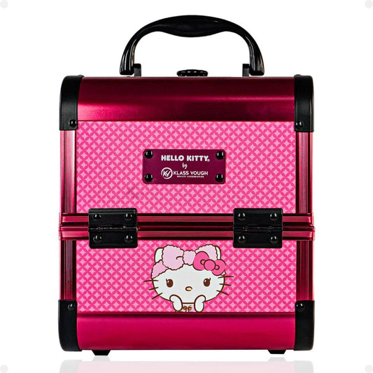 Maleta de Maquiagem Grande Hello Kitty Rosa Klass Vough DBHK-02R