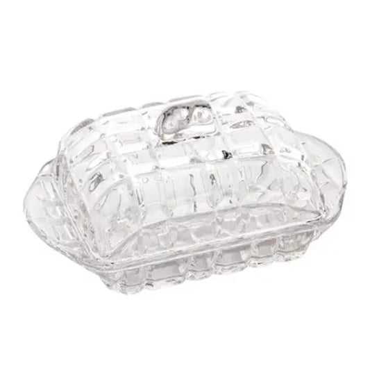 Manteigueira de Cristal Lyor Deli 17x10,5x8cm