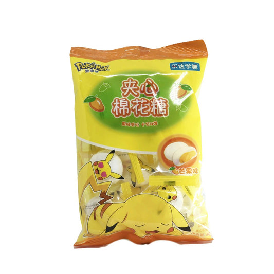 Marshmallow Recheado Pokemon Sabor Manga Foshan 80g