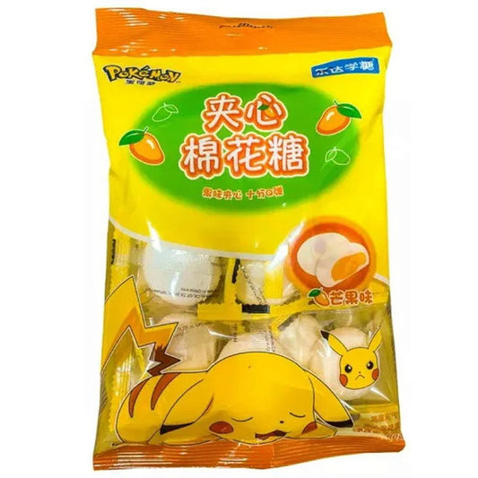 Marshmallow Recheado Pokemon Sabor Manga Foshan 80g