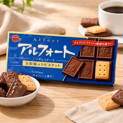 Mini Biscoito Bourbon Alfort Coberto com Chocolate 59g