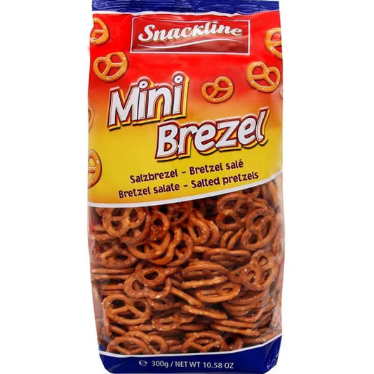 Mini Pretzels Snackline Salgadinho Crocante 300g