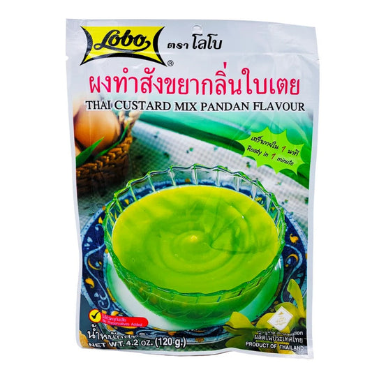 Mistura para Sobremesa Tailandesa Sabor Folha de Pandan Lobo 120g