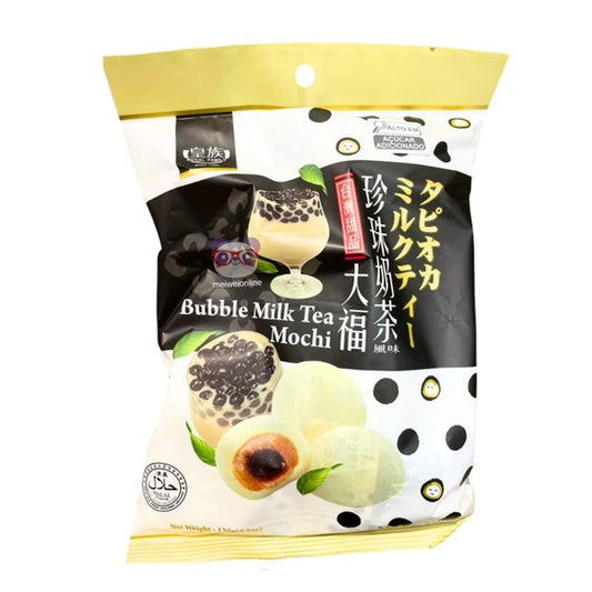 Mochi Royal Sabor Bubble Milk Tea com Bolinhas de Tapioca 120g