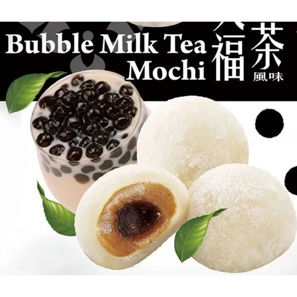 Mochi Royal Sabor Bubble Milk Tea com Bolinhas de Tapioca 120g