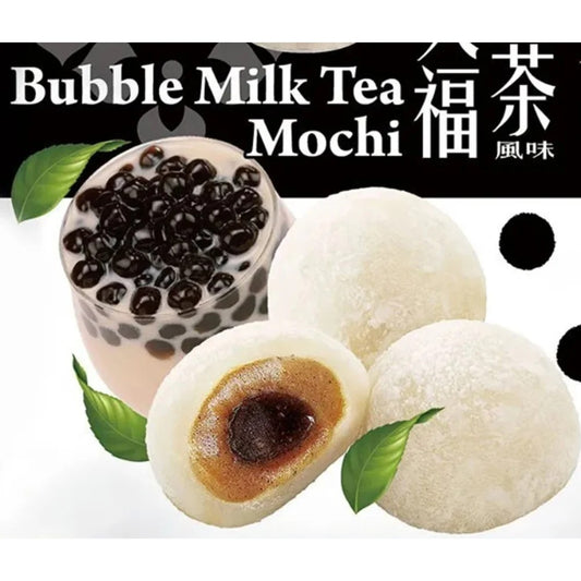 Mochi Royal Sabor Bubble Milk Tea com Bolinhas de Tapioca 120g