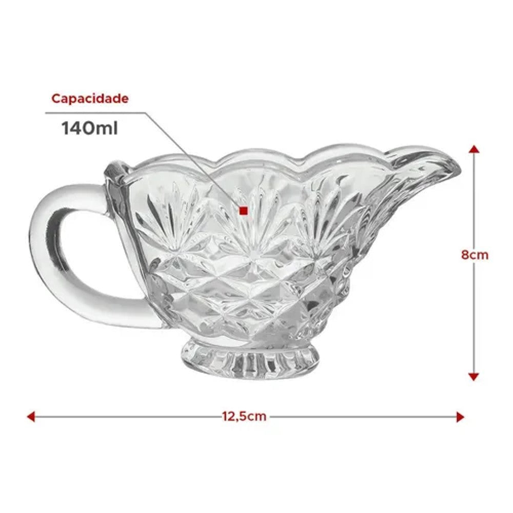 Molheira de Cristal de Chumbo Dublin Lyor 140ml