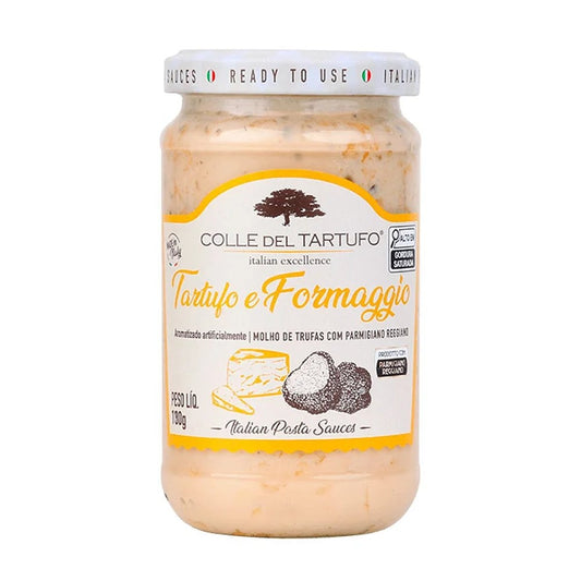 Molho Cremoso de Trufa e Queijos Colle Del Tartufo 180g
