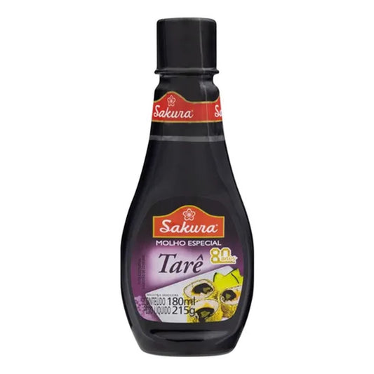 Molho Especial Tarê Sakura 180ml Agridoce para Sushi e Grelhados