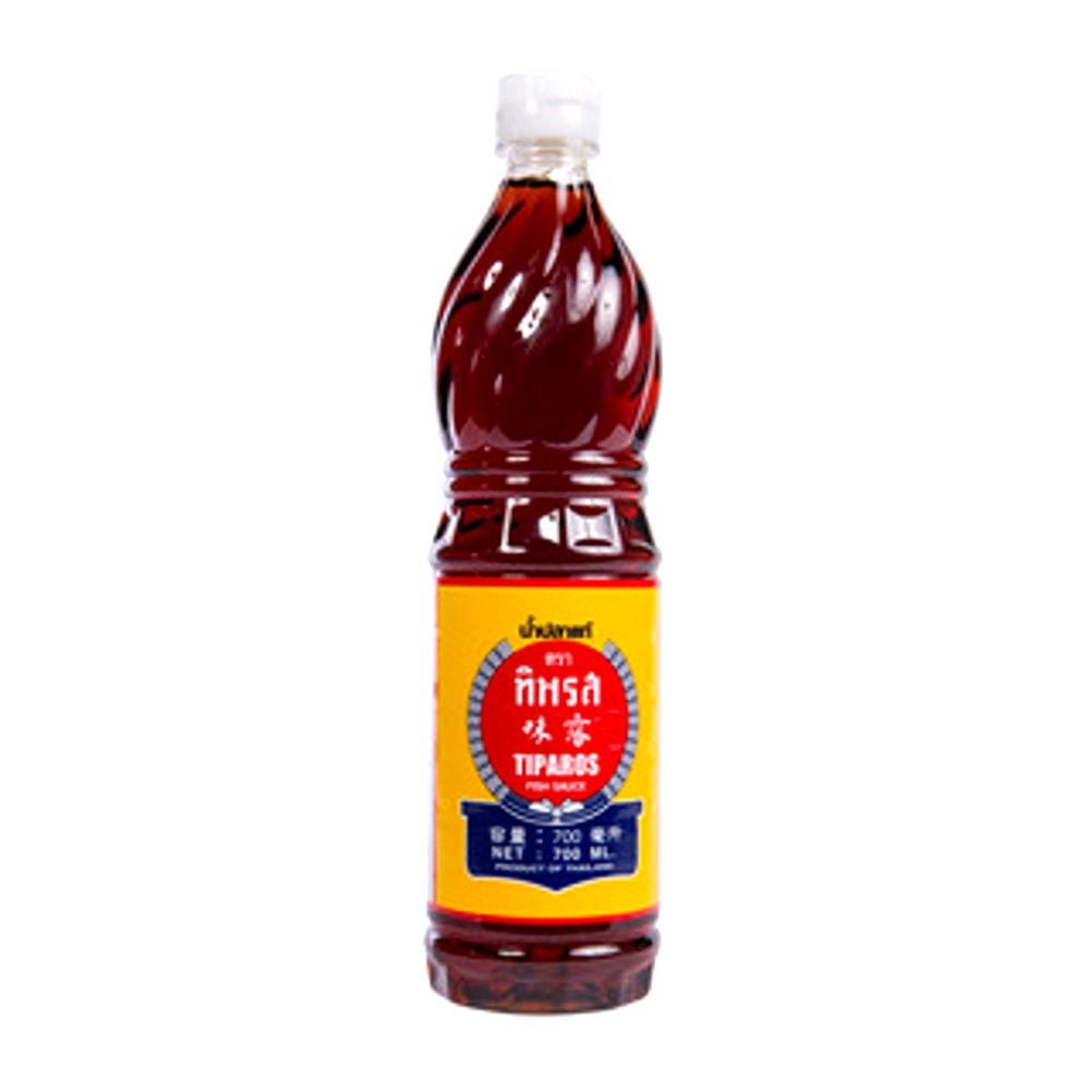 Molho de Peixe Nam Pla Tiparos 700ml Sem Glúten