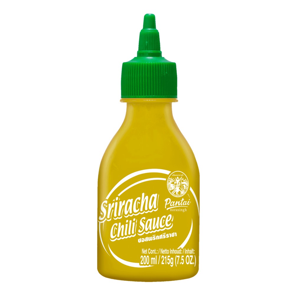 Molho de Pimenta Amarela Sriracha Pantai 200ml Sem Glúten