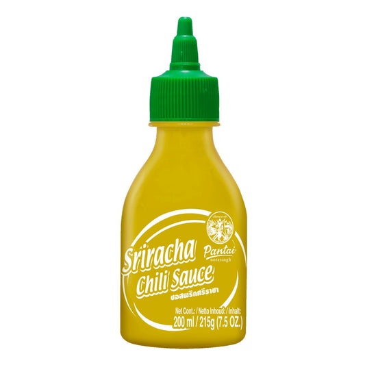 Molho de Pimenta Amarela Sriracha Pantai 200ml Sem Glúten
