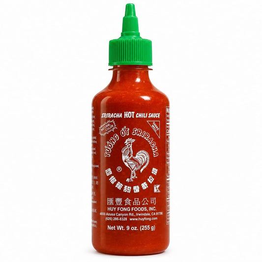 Molho de Pimenta Sriracha Huy Fong Hot Chili Sauce 255g
