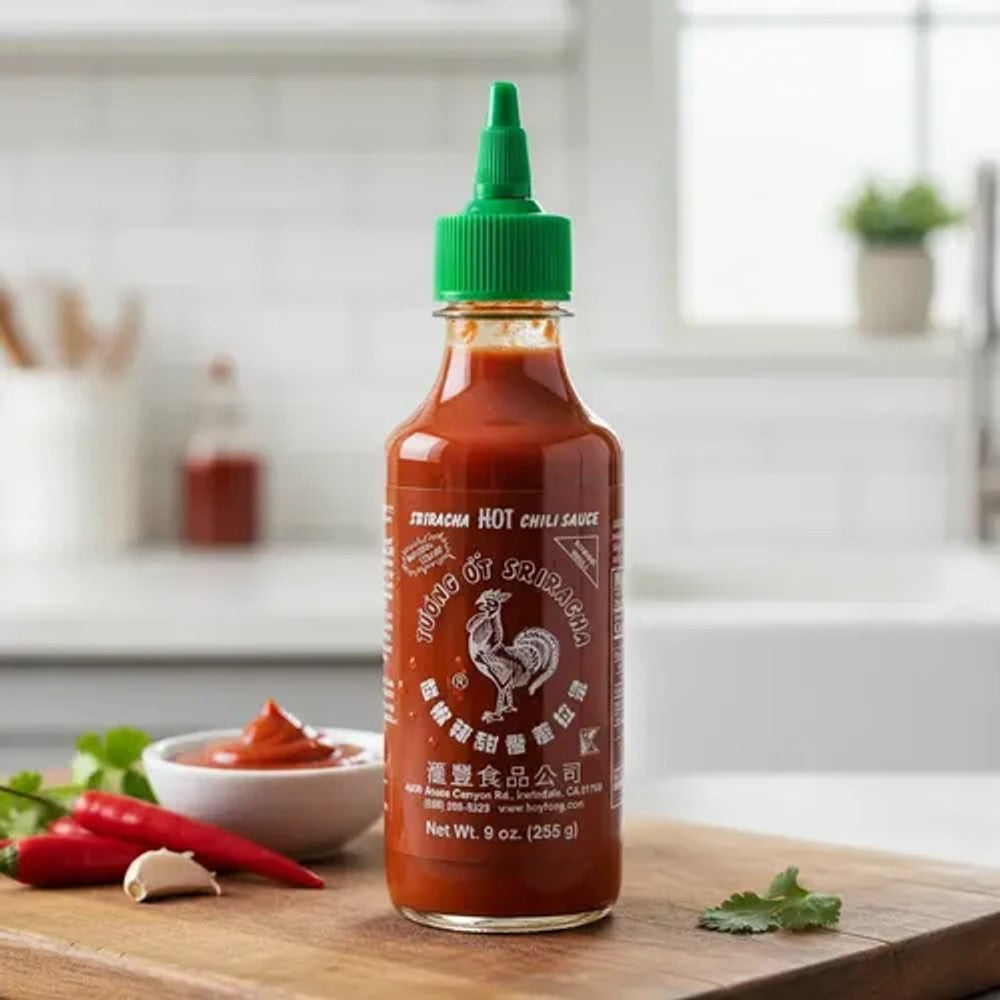 Molho de Pimenta Sriracha Huy Fong Hot Chili Sauce 255g