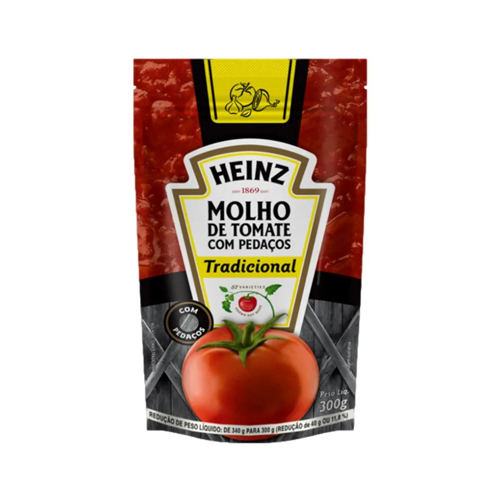 Molho de Tomate Tradicional Heinz Sachê 300g