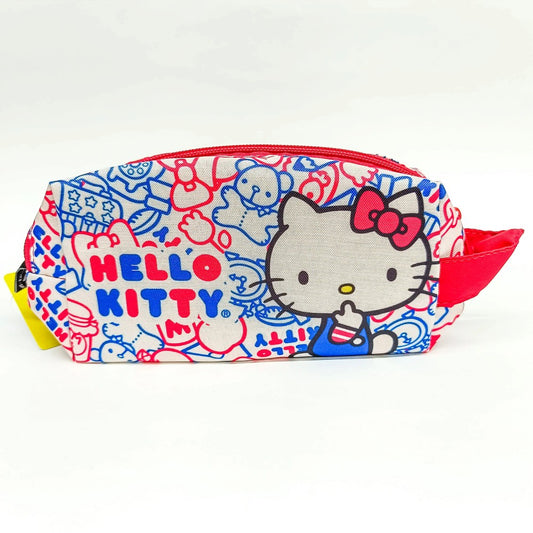 Necessaire Hello Kitty Vintage Pop Vermelha Kathavento 24cm