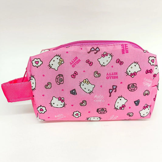 Necessaire Pequena Hello Kitty Flawless Rosa Kathavento