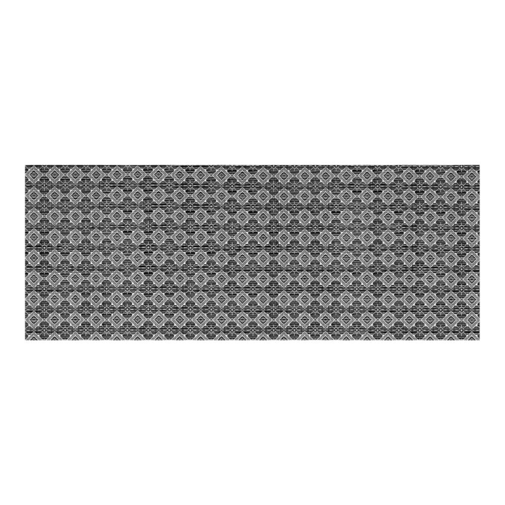 Passadeira Kapazi Mix Flores 55x150cm Antiderrapante para Cozinha e Corredor