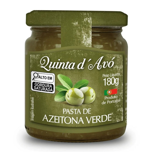 Pasta de Azeitona Verde Quinta d'Avó 180g