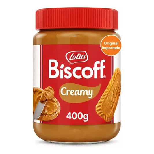 Pasta de Biscoito Caramelizado Lotus Biscoff Creamy 400g