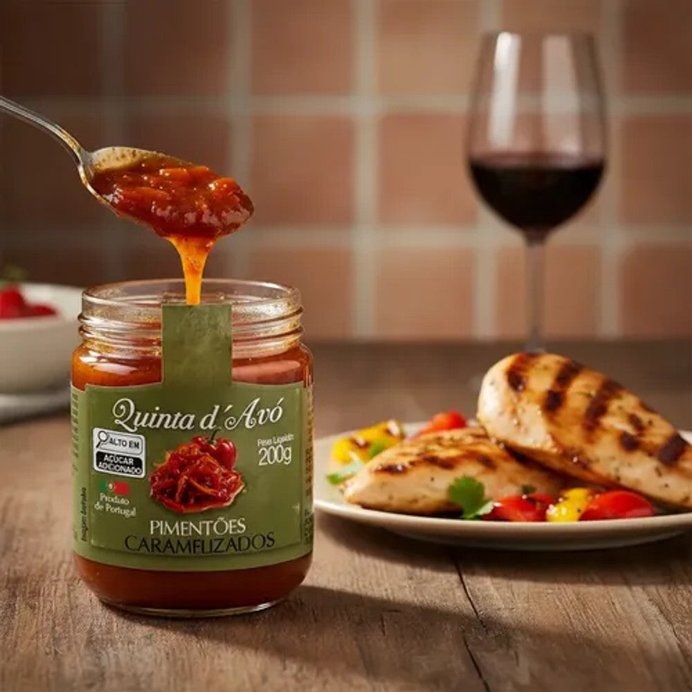 Pasta de Pimentão Artesanal Quinta d'Avó 200g