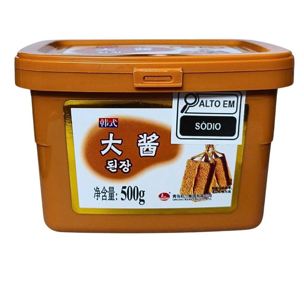Pasta de Soja Misso Qingdao 500g - Condimento Fermentado Tradicional