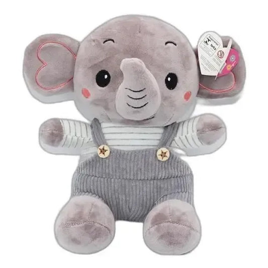 Pelúcia Animal Sortido Sunn Toys 22cm Hipopótamo Leitão Patinho Elefante Ursinho