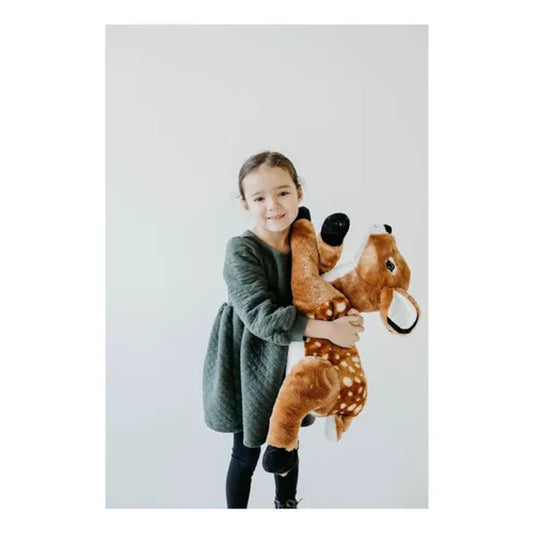 Pelúcia Cervo Sunn Toys Macia Infantil 26cm