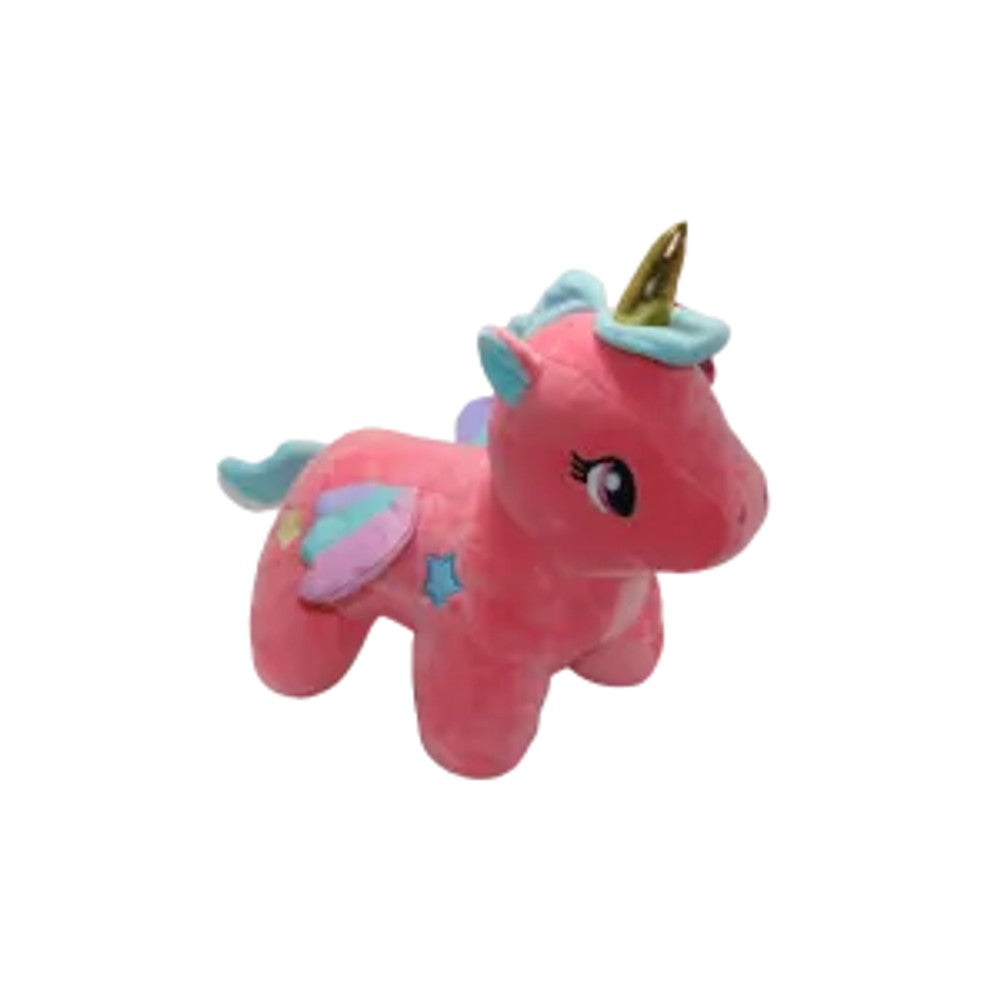 Pelúcia Unicórnio com Asas Sunn Toys 37cm Cores Sortidas
