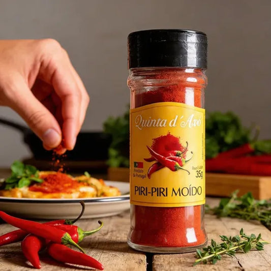 Pimenta Piri-Piri Moída Quinta d’Avó 35g Tempero Premium