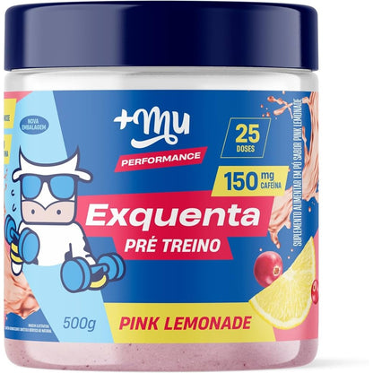 Pré Treino MaisMu Exquenta Pink Lemonade 500g
