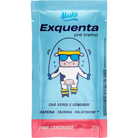 Pré-treino Mais Mu Exquenta Pink Lemonade 20g