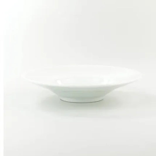 Prato para Risoto Schmidt Saturno Porcelana Branco 27cm