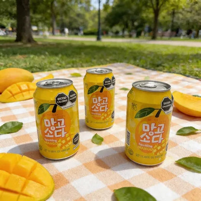 Refrigerante Coreano Sabor Manga SFCBIO 350ml