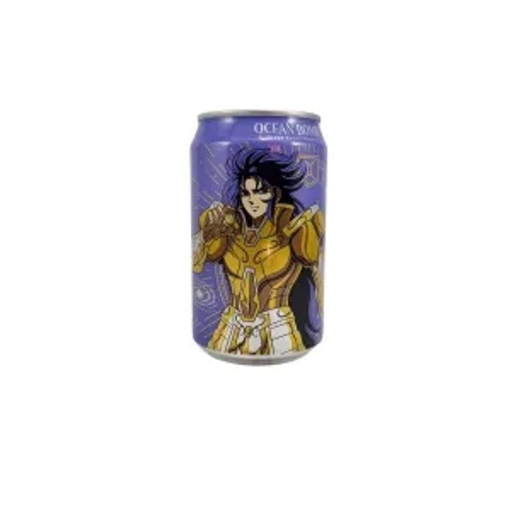 Refrigerante Ocean Bomb Iogurte de Uva Saint Seiya Saga de Gêmeos 330ml