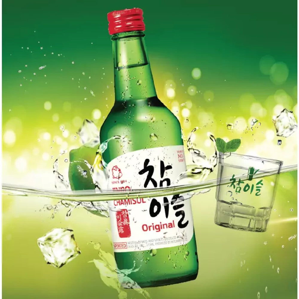 Soju Jinro Chamisul Original Coreano 360ml