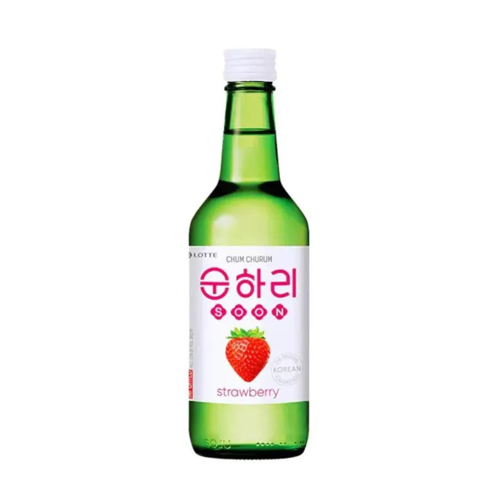 Soju Lotte Chum Churum Morango 360ml