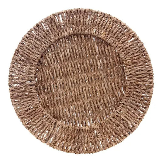 Sousplat de Rattan Natural Mimo Style 32,5cm