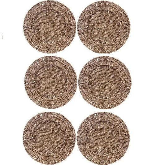 Sousplat de Rattan Natural Mimo Style 32,5cm