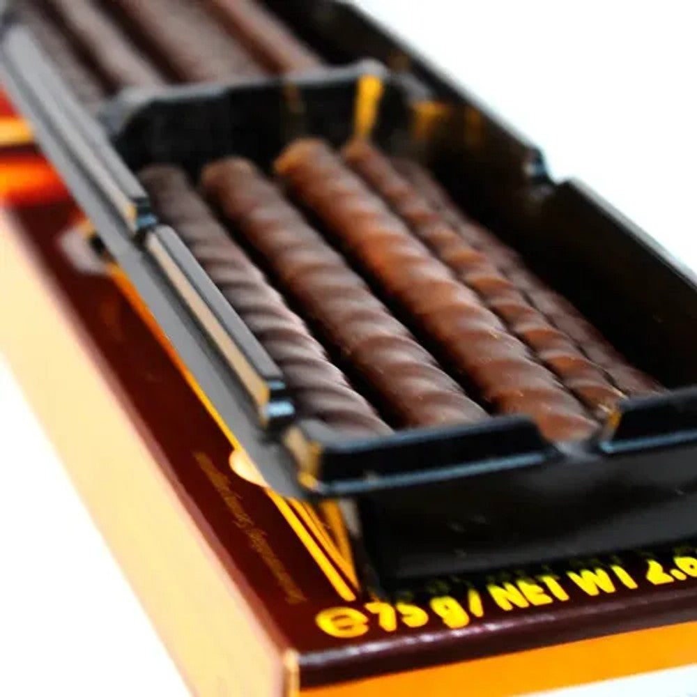 Sticks de Chocolate Amargo Maitre Truffout Sabor Café 75g