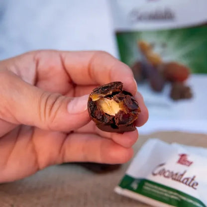Tâmaras Recheadas com Amêndoas e Chocolate Mrs Taste 120g Vegano
