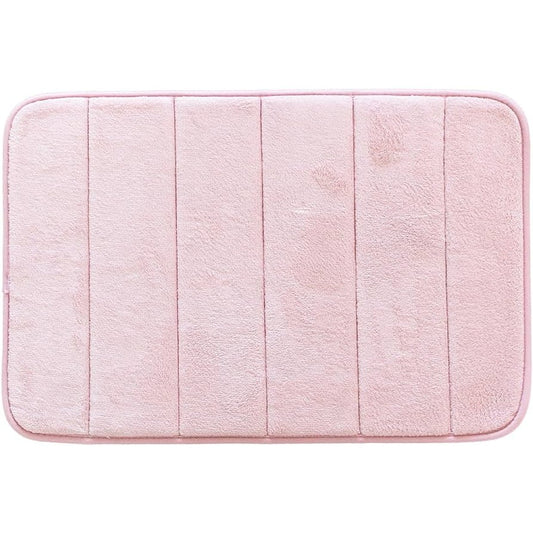 Tapete de Banheiro Camesa Super Soft Antiderrapante Rosa 60x40cm
