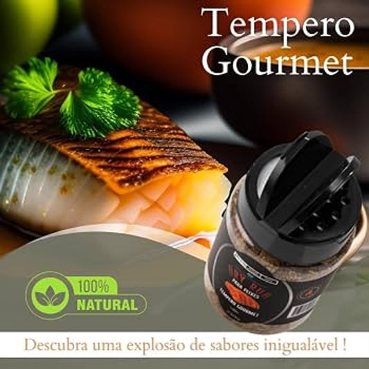 Tempero Dry Rub para Peixes Johnnys Pepper Empório Daruma 300g