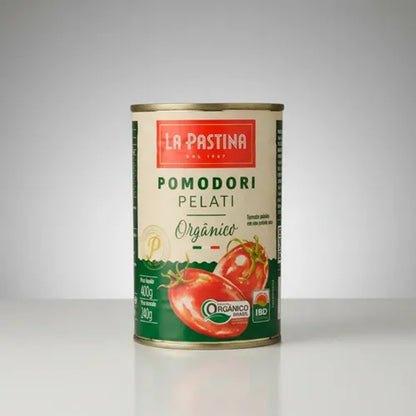 Tomate Pelado Orgânico La Pastina 400g Importado da Itália