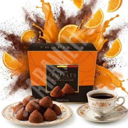 Trufas de Chocolate Belga com Laranja Belgian 150g
