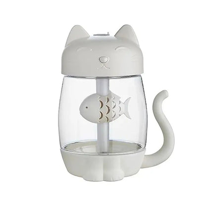 Umidificador de Ar e Luminária Gato Western 350ml