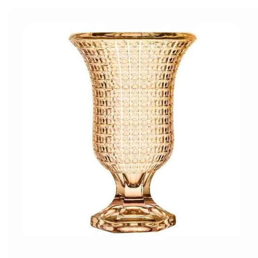 Vaso de Cristal Chevalier Âmbar Lhermitage 23,5cm
